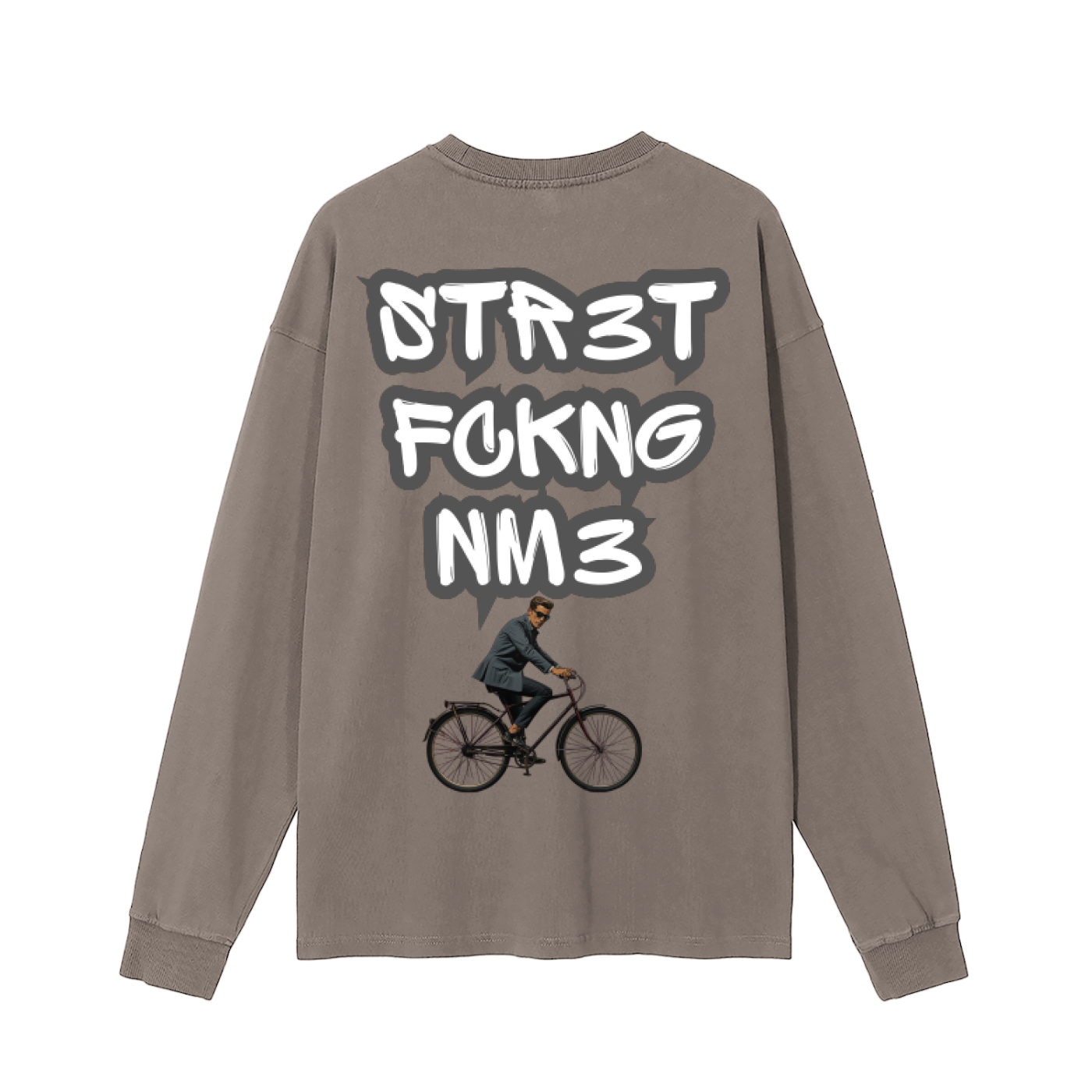 STR3T NM3 BIKE Long Sleeve Shirt