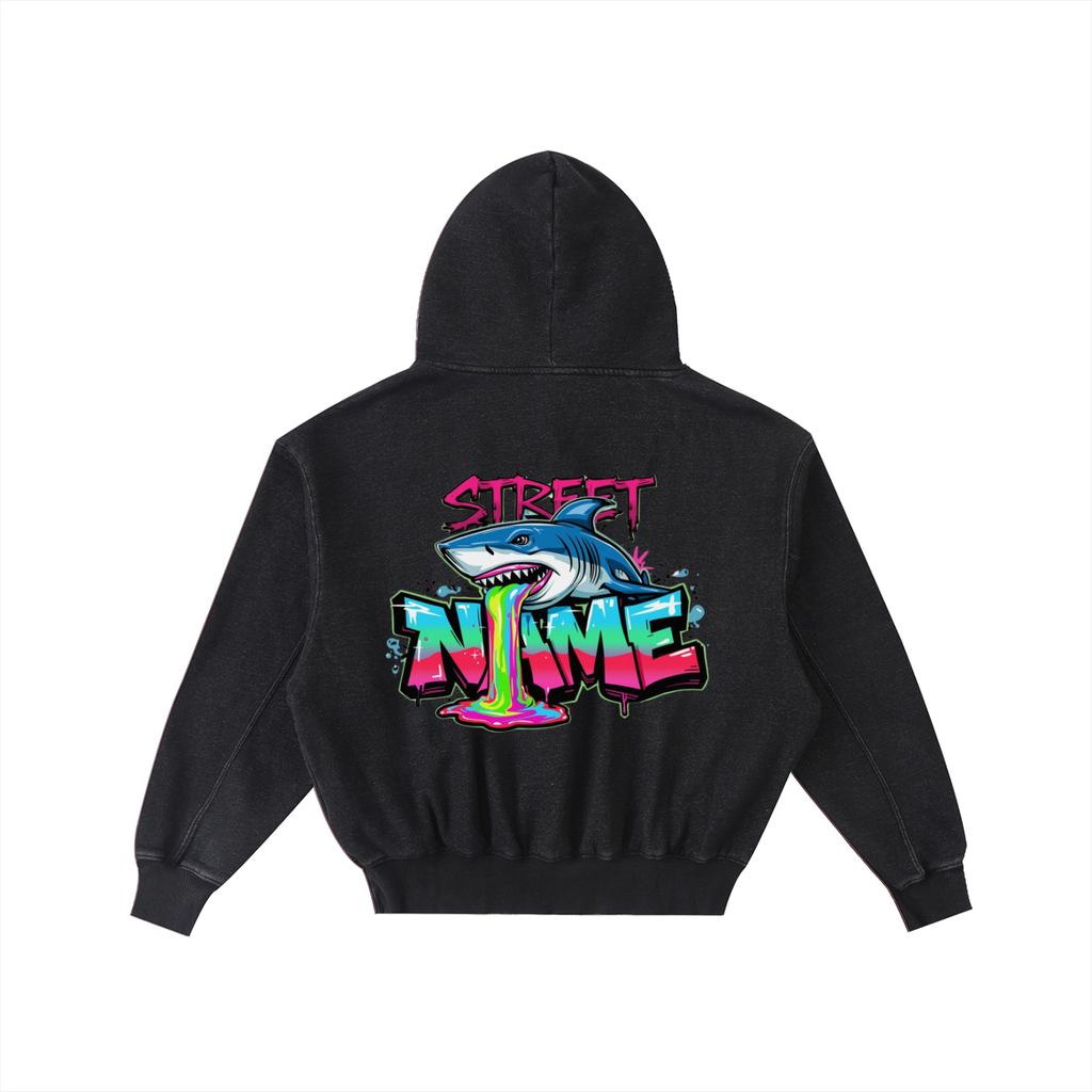 Rainbow Drooling Shark Hoodie